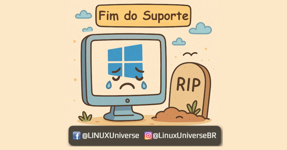 fim do suporte ao Windows 10